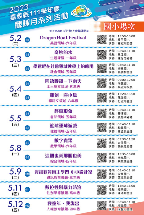 2023觀課月流程表01國小